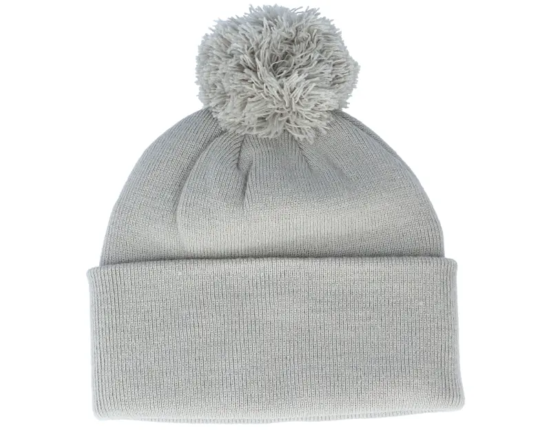 Kiddo Cap Kids Happy Eyes Light Grey Pom online