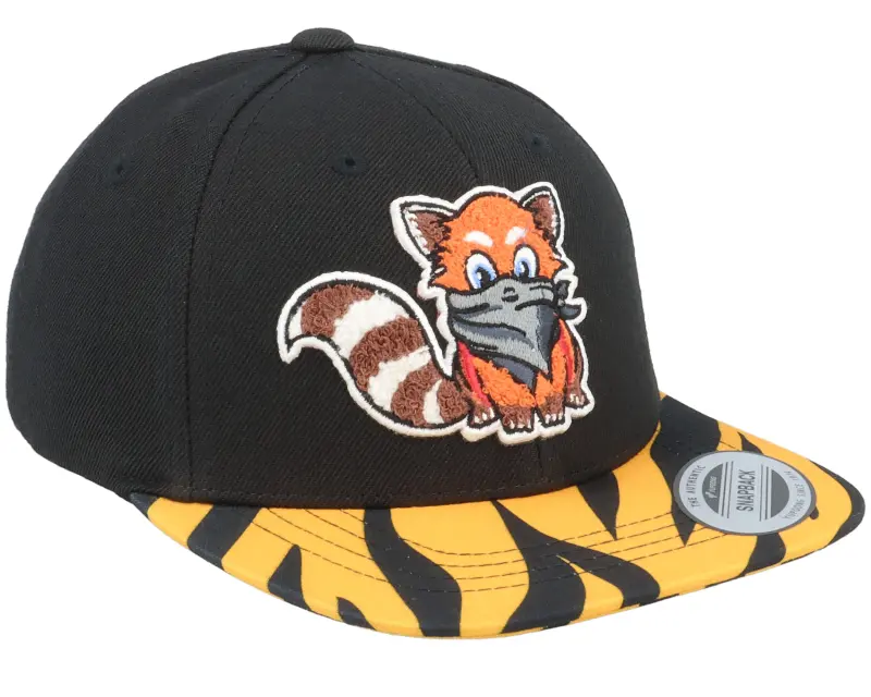 Kiddo Cap Kids Hatsie The Red Panda Black/Tiger Snapback online