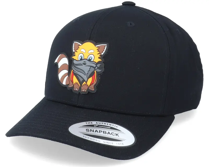 Kiddo Cap Kids Hatsie The Red Panda Patch Black Adjustable online