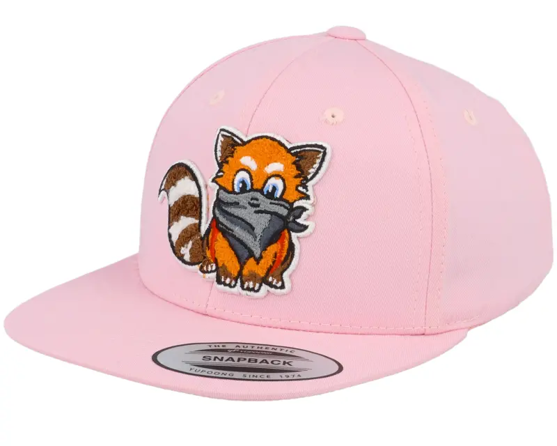 Kiddo Cap Kids Hatsie The Red Panda Pink Snapback online