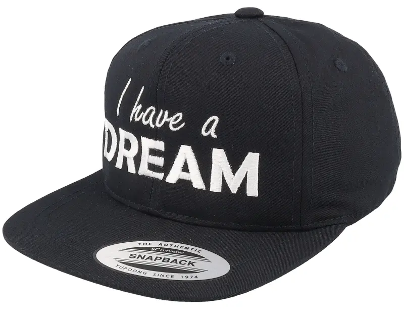 Kiddo Cap Kids I Have A Dream Black Snapback online