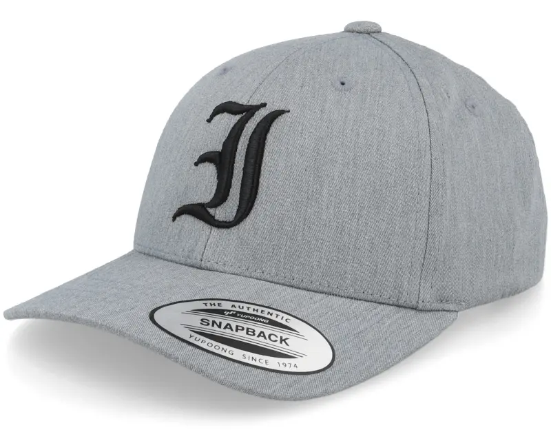 Kiddo Cap Kids I Letter 3d Heather Grey Adjustable online