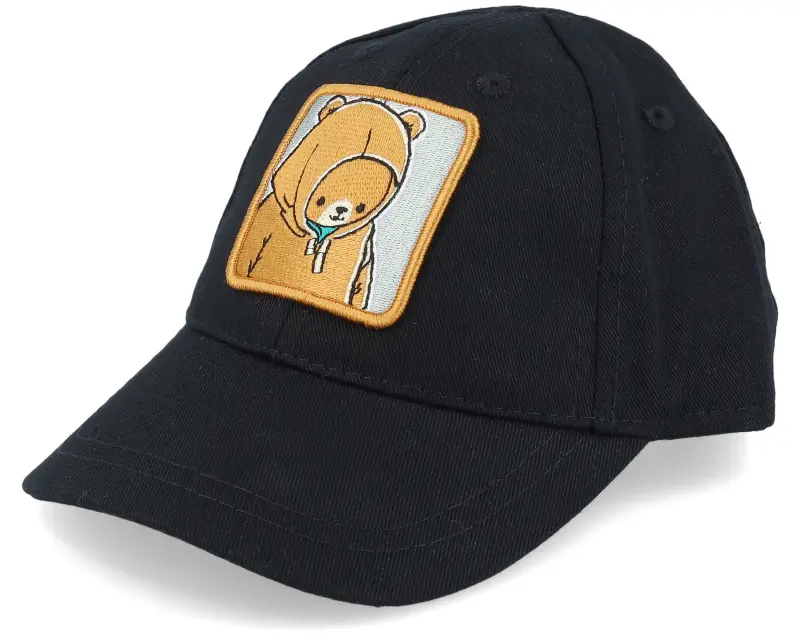 Kiddo Cap Kids Infant Smiling Teddy Black Adjustable online