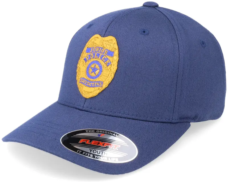 Kiddo Cap Kids Junior Police Badge Navy Flexfit online