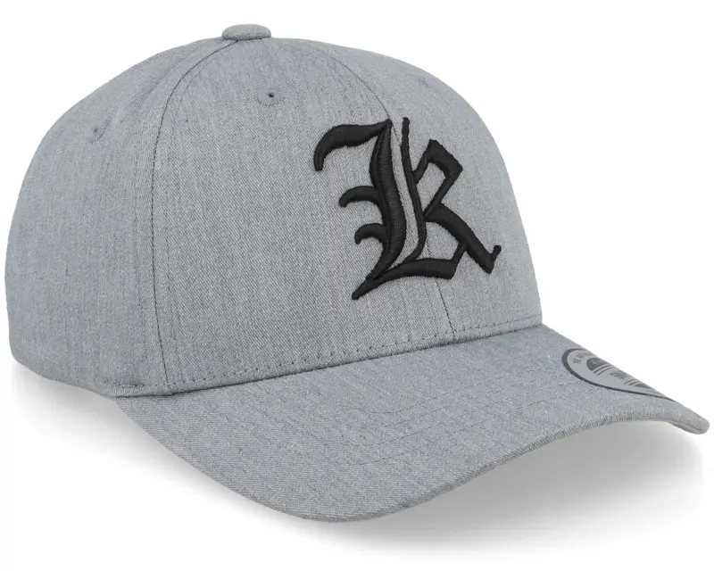Kiddo Cap Kids K Letter 3d Heather Grey Adjustable online