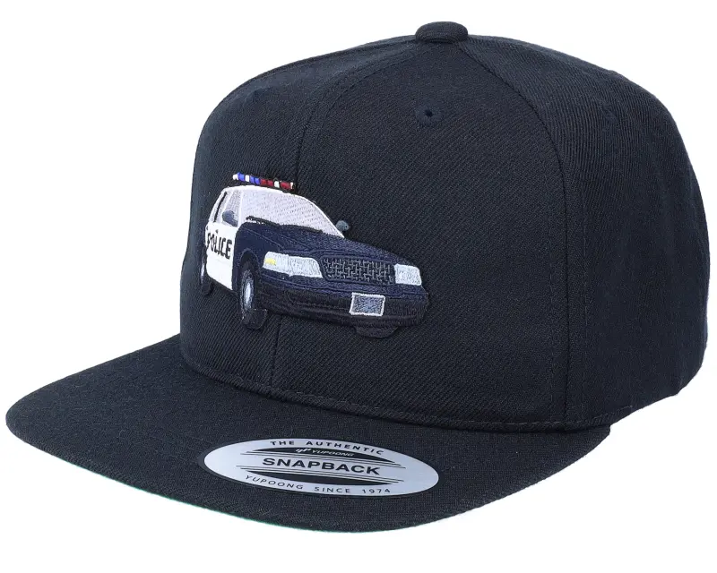 Kiddo Cap Kids La Police Car Black Snapback online