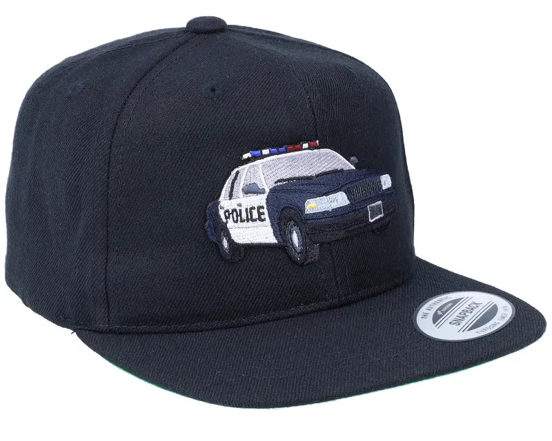 Kiddo Cap Kids La Police Car Black Snapback online