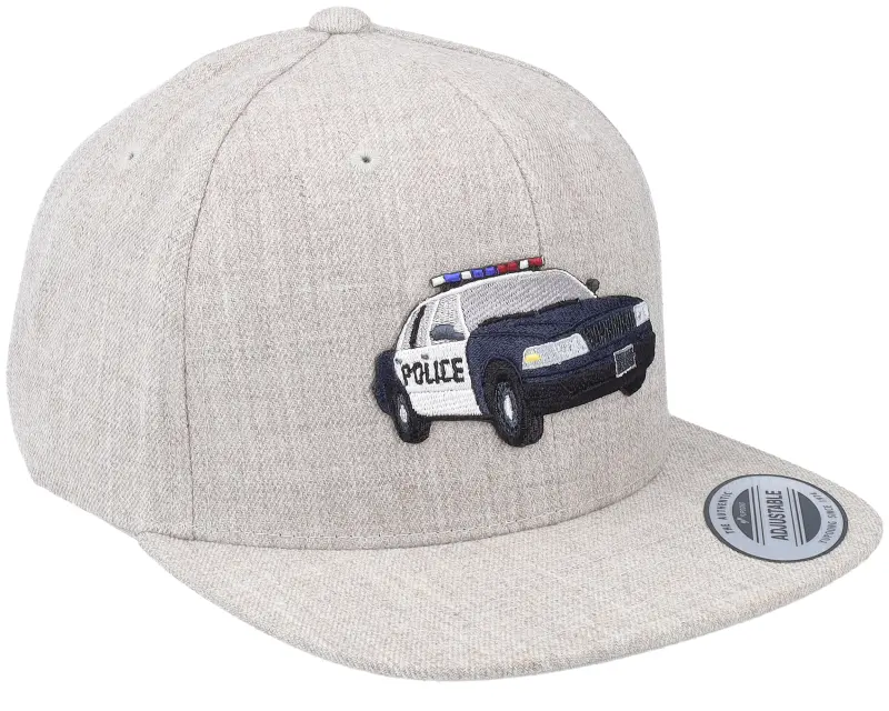 Kiddo Cap Kids La Police Car Heather Grey Snapback online
