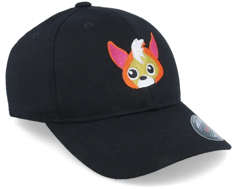 Kiddo Cap Kids Litte Fox Head Black Flexfit online