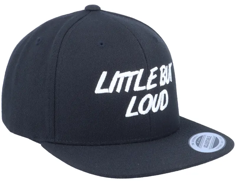 Kiddo Cap Kids Little But Loud Black Snapback online