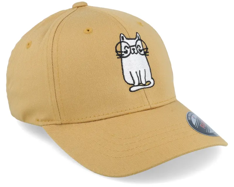 Kiddo Cap Kids Little Cat With Glasses Curry Flexfit online