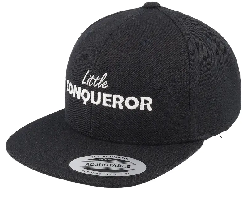 Kiddo Cap Kids Little Conqueror Black Snapback online
