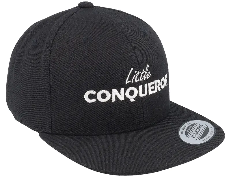 Kiddo Cap Kids Little Conqueror Black Snapback online