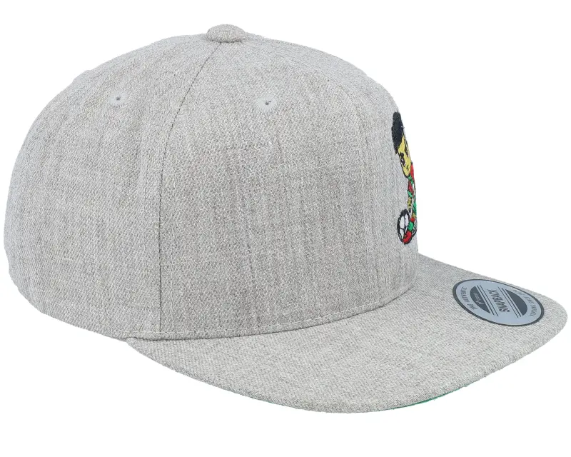 Kiddo Cap Kids Little Football Player Heather Grey Snapback online