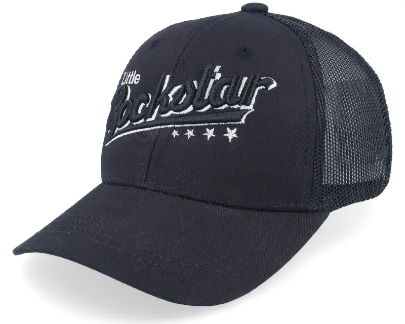 Kiddo Cap Kids Little Rockstar Black Trucker online