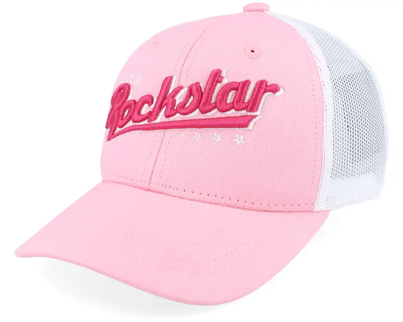 Kiddo Cap Kids Little Rockstar Pink/White Trucker online