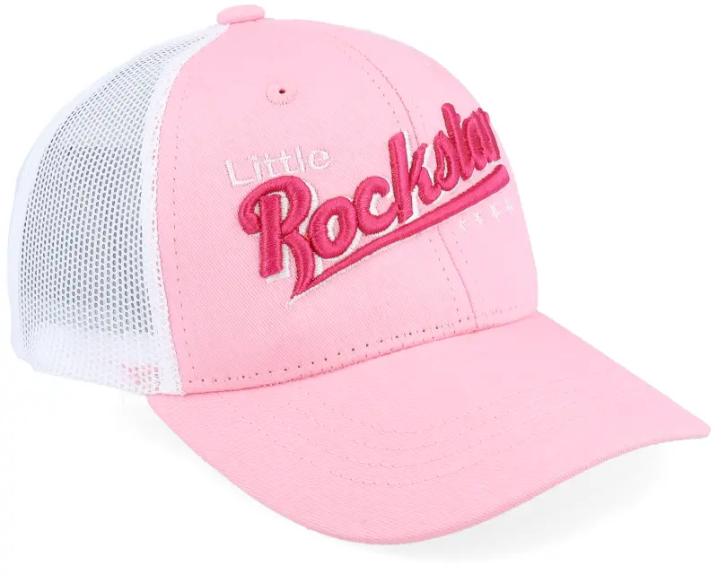 Kiddo Cap Kids Little Rockstar Pink/White Trucker online