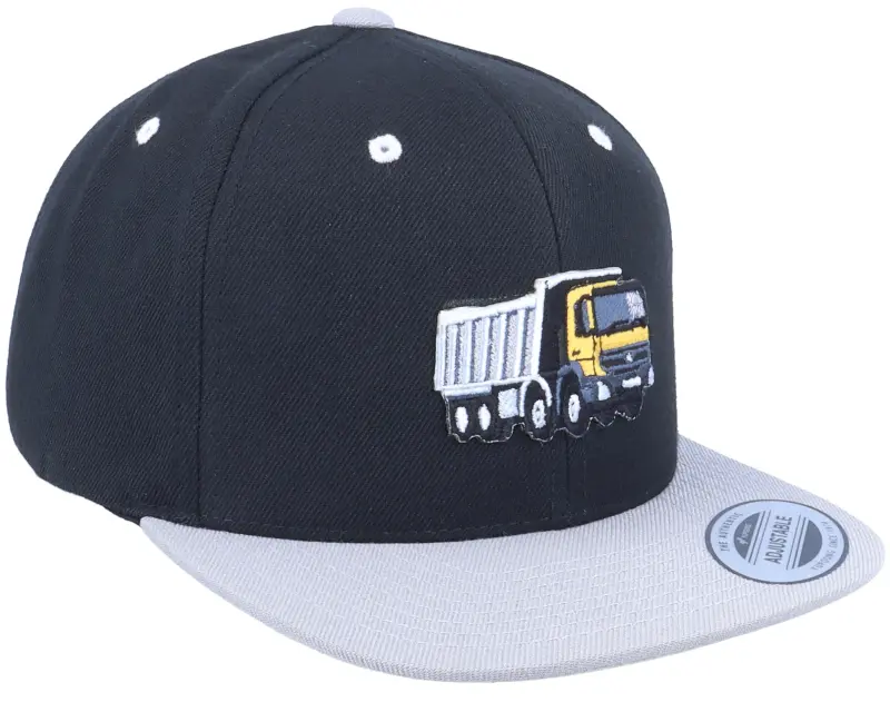 Kiddo Cap Kids Lorry Truck Black/Silver Snapback online