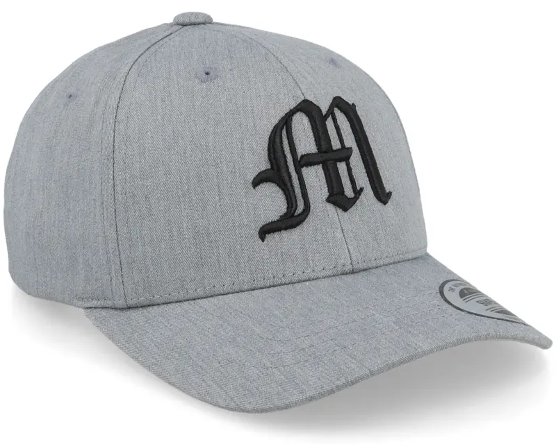 Kiddo Cap Kids M Letter 3d Heather Grey Adjustable online