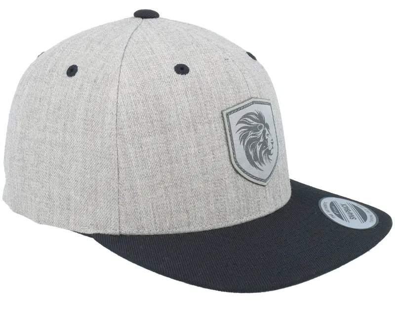 Kiddo Cap Kids Majestic Lion Heather Grey/Black Snapback online