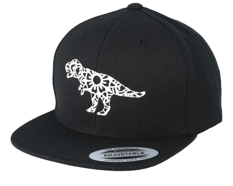 Kiddo Cap Kids Mandala T-Rex Black Snapback online