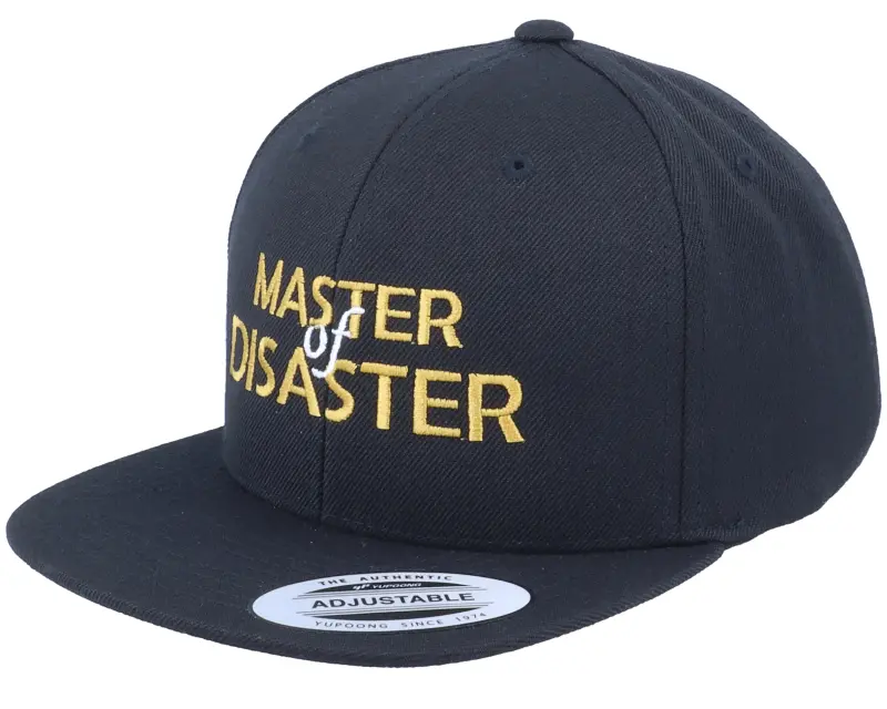 Kiddo Cap Kids Master Of Disaster Black Snapback online