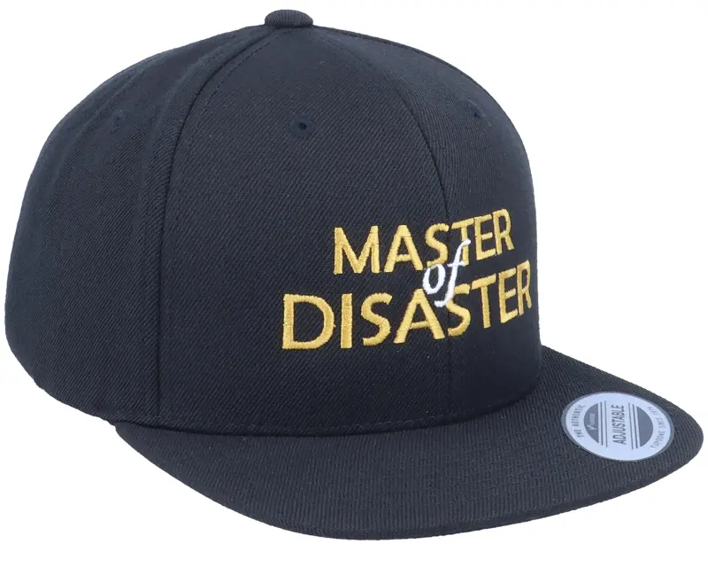 Kiddo Cap Kids Master Of Disaster Black Snapback online