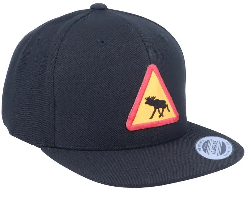 Kiddo Cap Kids Moose Patch Black Snapback online