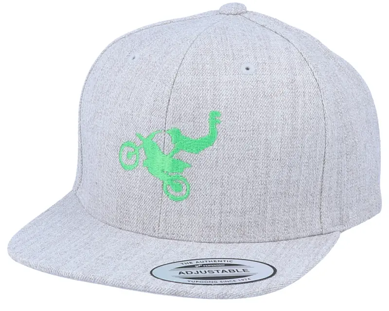 Kiddo Cap Kids Motocross Heather Grey Snapback online