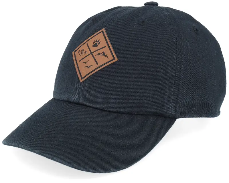 Kiddo Cap Kids Nature & Animal Icons Engraved Black Dad Cap online