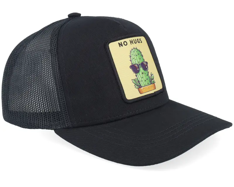 Kiddo Cap Kids No Hugs Cactus Dark Black Trucker online