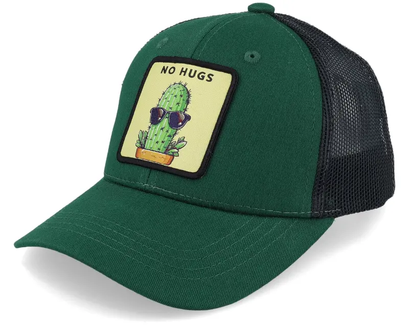 Kiddo Cap Kids No Hugs Cactus Dark Forest/Black Trucker online