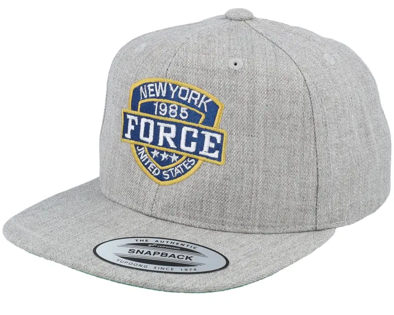 Kiddo Cap Kids Ny Blue Force Heather Grey Snapback online