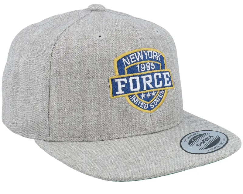 Kiddo Cap Kids Ny Blue Force Heather Grey Snapback online