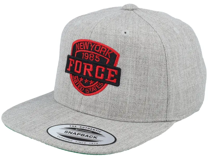 Kiddo Cap Kids Ny Red Force Heather Grey Snapback online