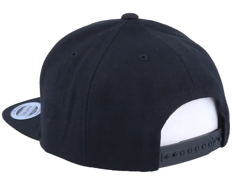Kiddo Cap Kids O Letter 3D Black Snapback online