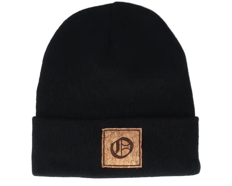 Kiddo Cap Kids O Letter Patch Black Cuff online