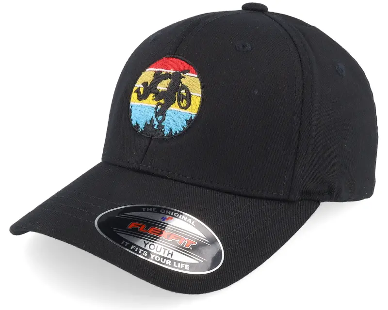 Kiddo Cap Kids Off-road Silhouette Black Flexfit online