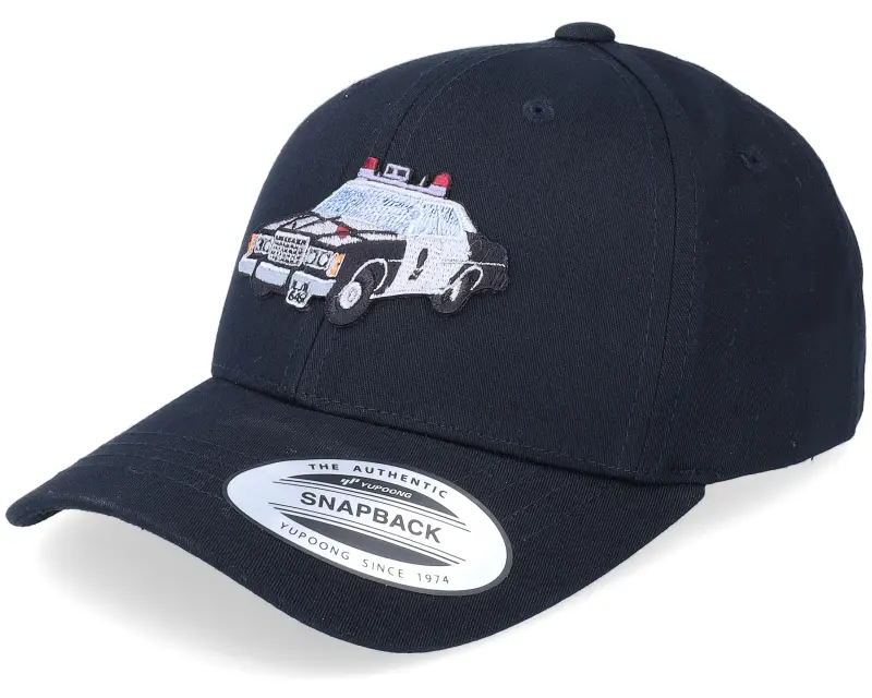 Kiddo Cap Kids Old Police Car Black Adjustable online