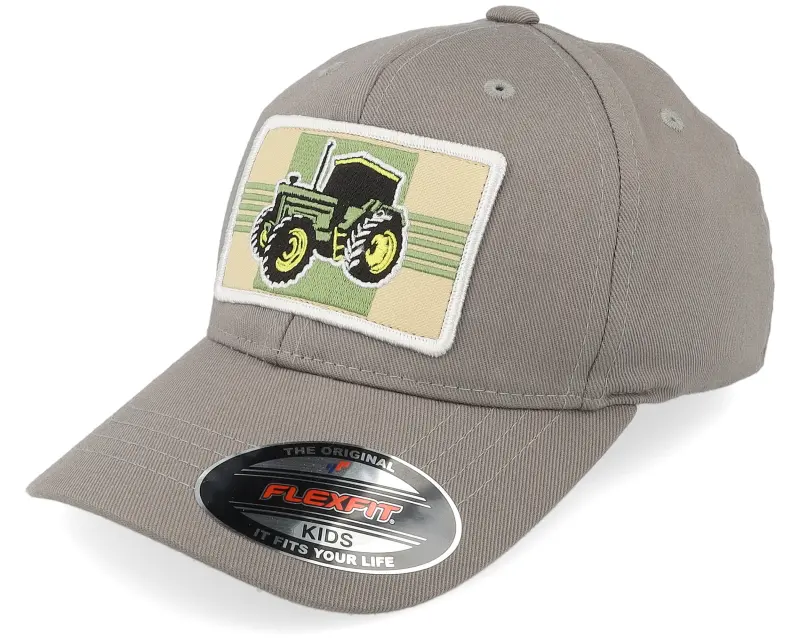 Kiddo Cap Kids Old Tractor Big Patch Grey Flexfit online