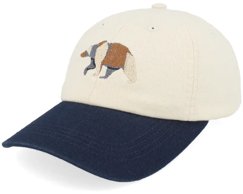 Kiddo Cap Kids Origami Paper Bear Stone/Navy Washed Dad Cap online