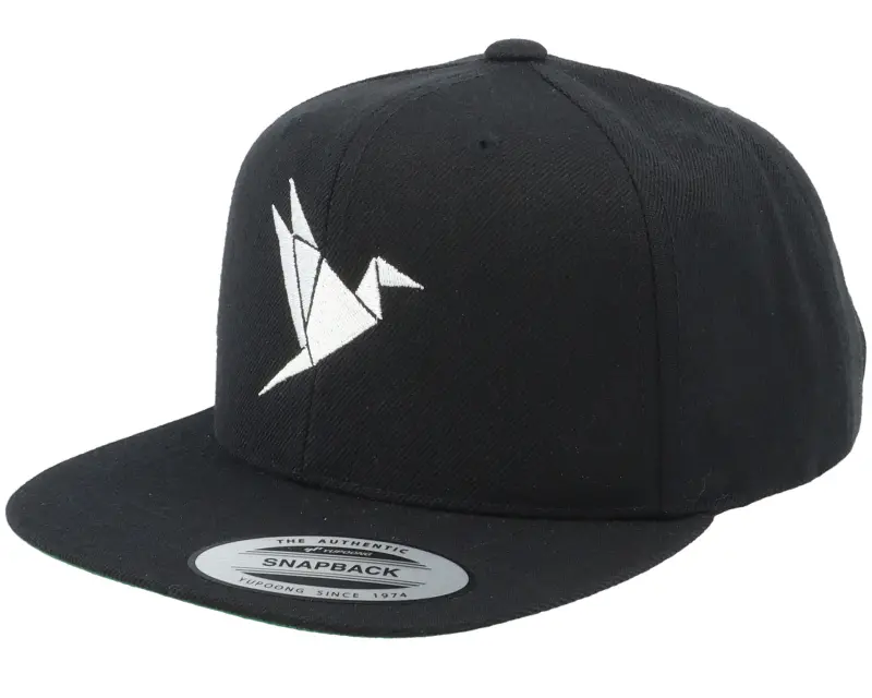 Kiddo Cap Kids Origami Paper Bird Black Snapback online
