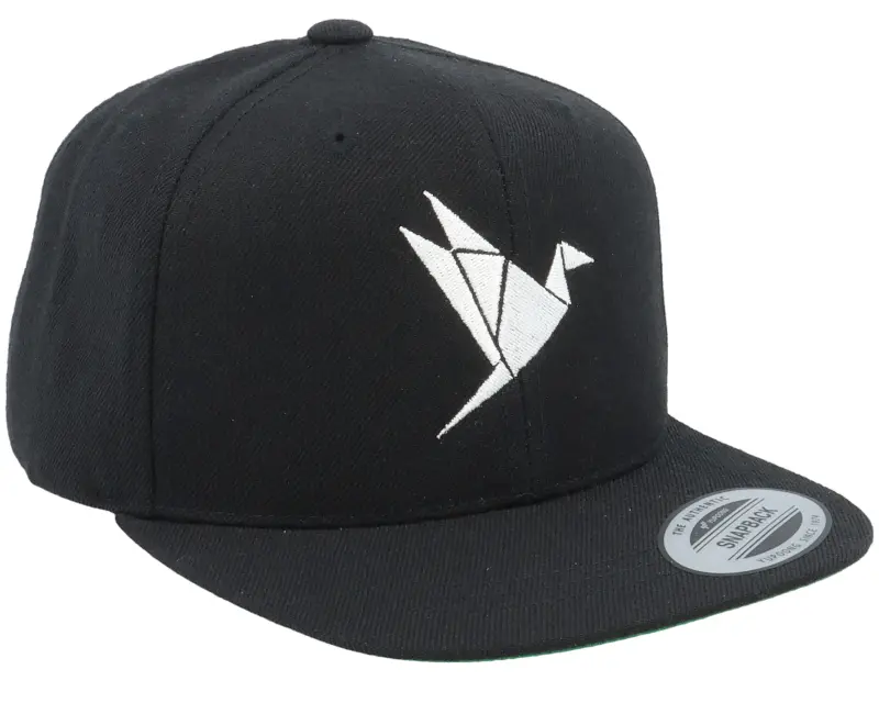 Kiddo Cap Kids Origami Paper Bird Black Snapback online