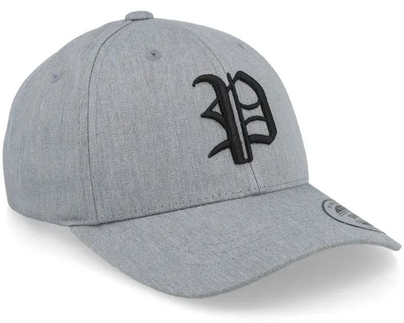Kiddo Cap Kids P Letter 3d Heather Grey Adjustable online
