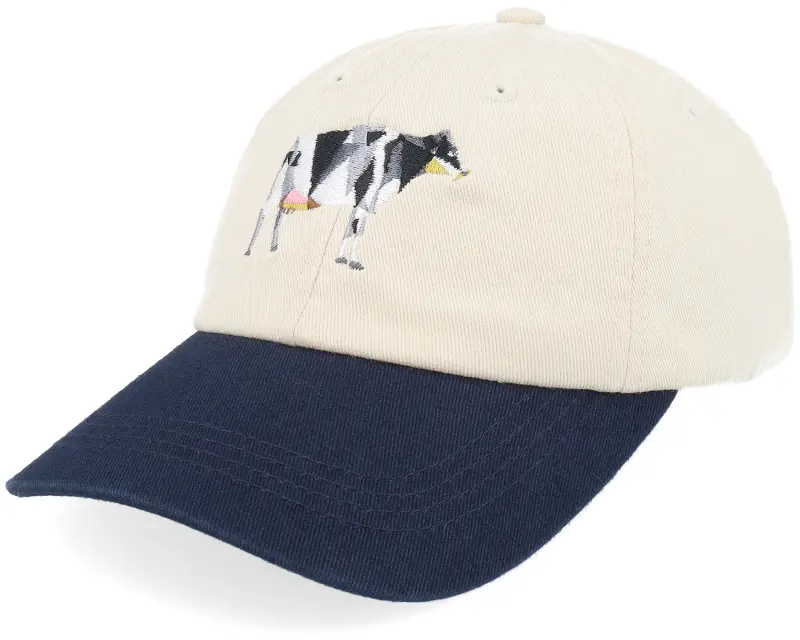 Kiddo Cap Kids Paper Cow Stone/Navy Washed Dad Cap online