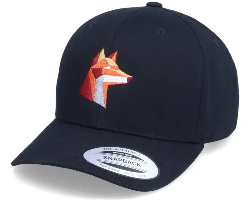 Kiddo Cap Kids Paper Fox Black Adjustable online