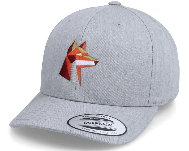 Kiddo Cap Kids Paper Fox Heather Grey Adjustable online