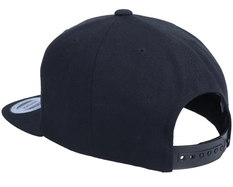 Kiddo Cap Kids Paper Fox Patch Black Snapback online