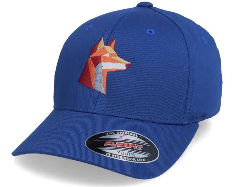 Kiddo Cap Kids Paper Fox Royal Blue Flexfit online