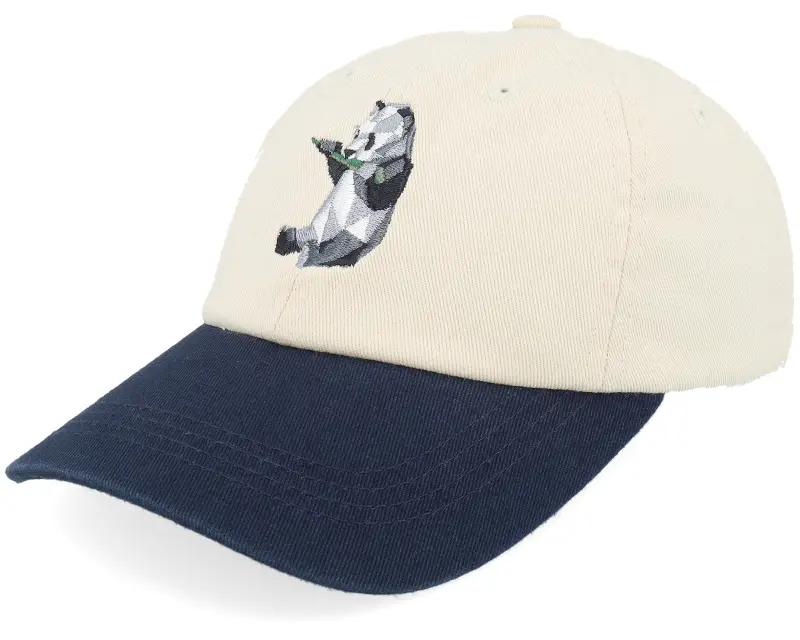 Kiddo Cap Kids Paper Panda Stone/Navy Washed Dad Cap online